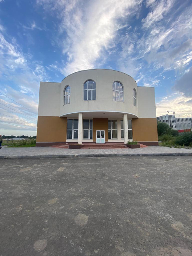 фасад дома, здание по адресу г Санкт-Петербург, Кудровский проезд, д 2